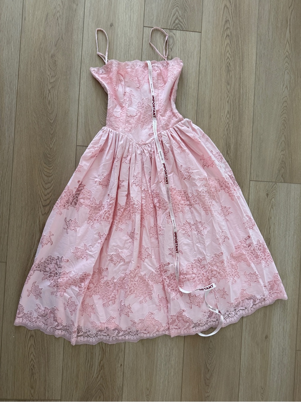 House of CB Chloe Broderie Anglaise Party Dress - Picture 2 of 4